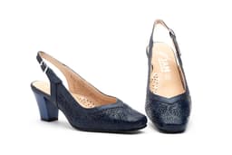 Zapatos Mujer Piel Marino JAM ref. 5610