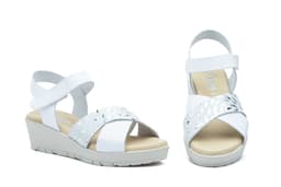 Sandalias Mujer Piel Blanco JAM ref. 3136