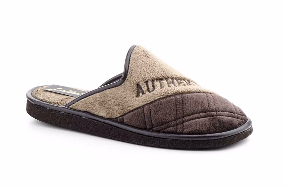Zapatillas Casa Hombre Kaki Marrón Ludiher ref. 10K
