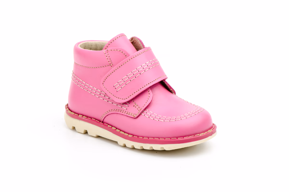 Botas Niña Piel Rosa Serna ref. 490B (491)