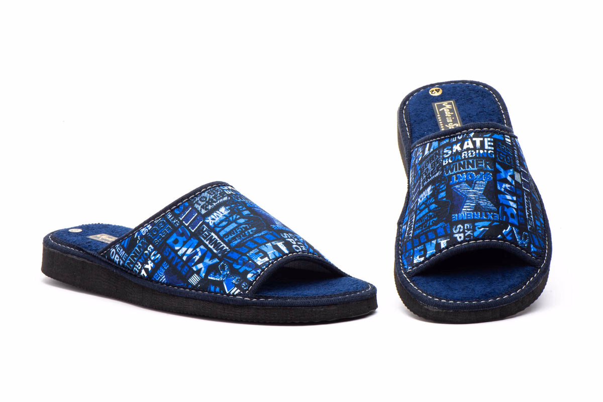 Zapatillas Casa Hombre Tejido Marino BMX JAM ref. 1889