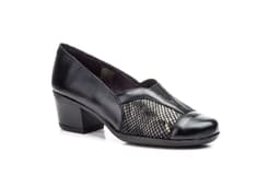 Zapatos Mujer Piel Negro Lycra JAM ref. 5414