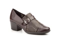 Zapatos Mujer Piel Marrón Lycra Hebilla JAM ref. 5400