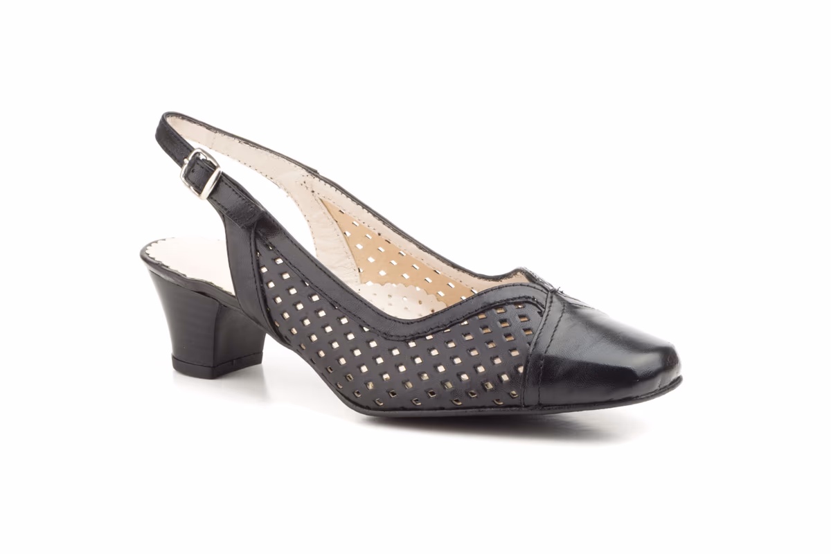 Zapatos Mujer Piel Negro Tacón JAM ref. 5502