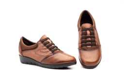 Zapatos Mujer Piel Cuero Elásticos JAM ref. 5567