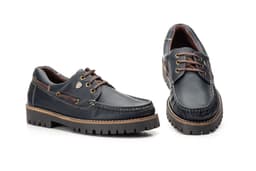 Zapatos Náuticos Hombre Piel Marino Nautic JAM ref. 4200