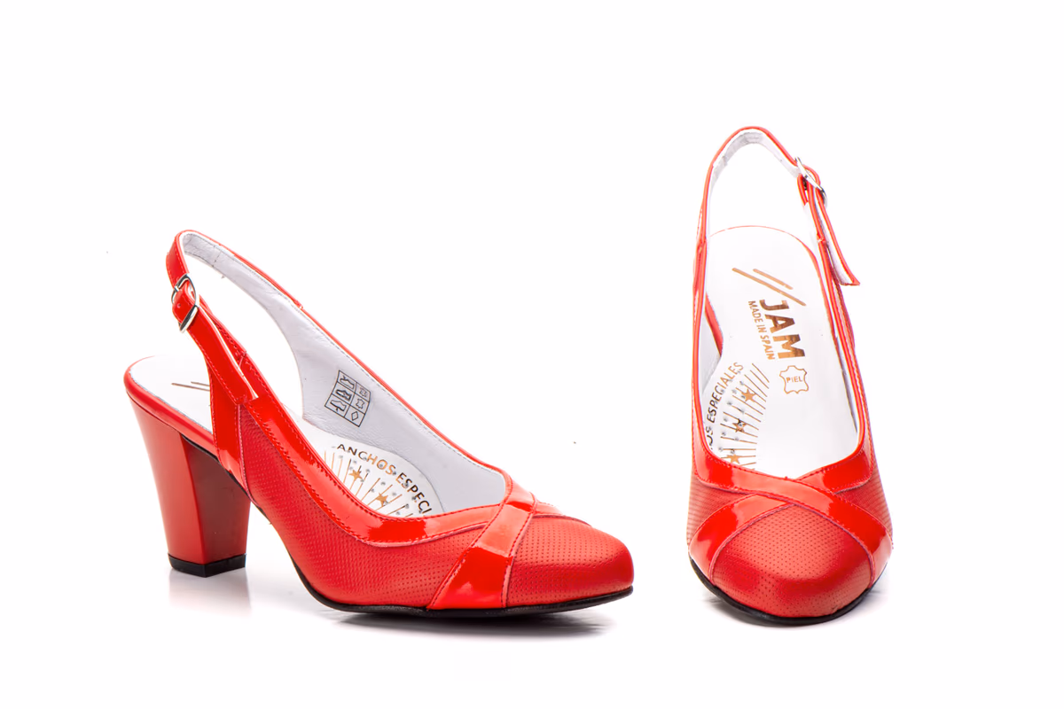 Zapatos Mujer Piel Rojo JAM ref. 5966