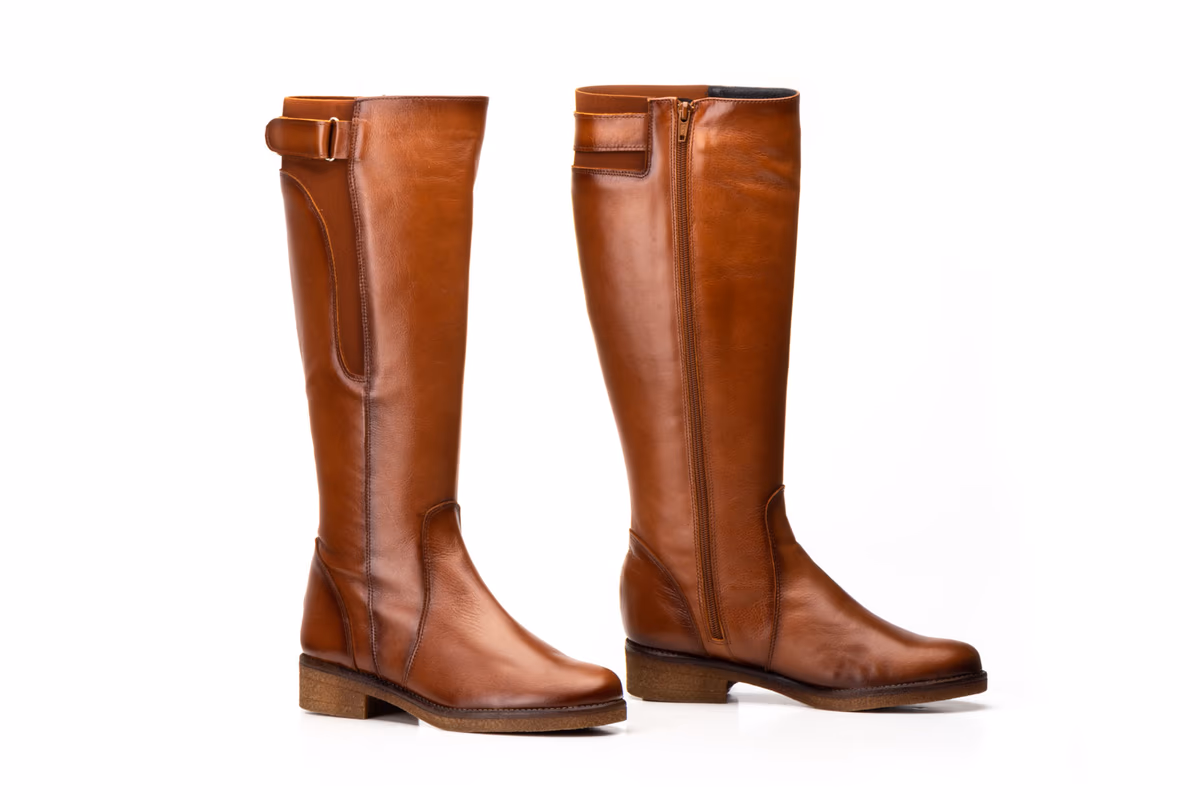 Botas Mujer Piel Cuero Caña Alta JAM ref. 1017