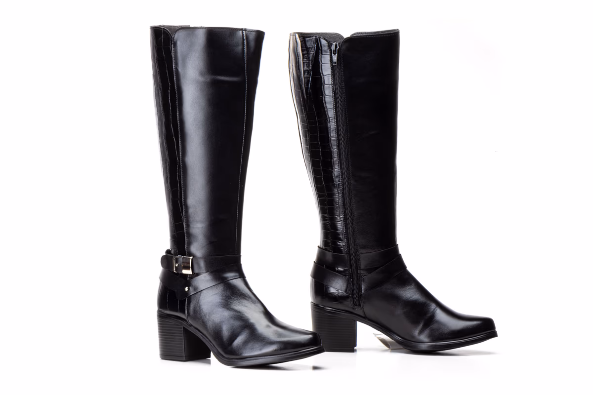 Botas Mujer Piel Negro Caña Alta JAM ref. 91175