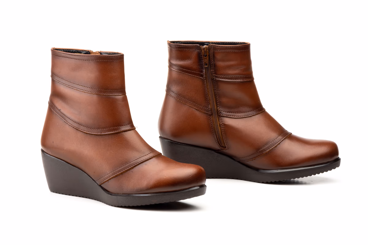 Botines Mujer Piel Marrón JAM ref. 5682