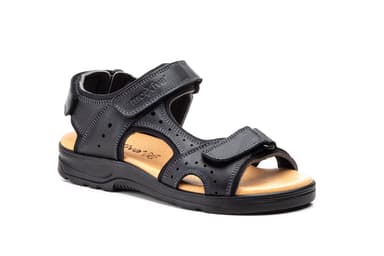 Sandalias Hombre Piel Negro Morxiva Morxiva ref. 37007