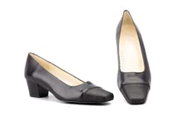 Zapatos Mujer Piel Negro Tacón JAM ref. 5584