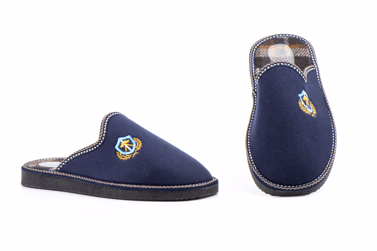 Zapatillas Casa Hombre Paño Marino Calzados Chachi ref. ZCH-251