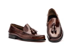 Zapatos Hombre Piel Golden Marrón Suela de Cuero Castellanos Castellanos JAM ref. 1004