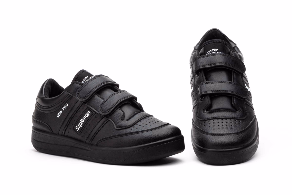 Deportivos Hombre Negro Tiras Adherentes SZPILMAN ref. SZ-1-900