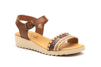 Sandalias Mujer Piel Cuero Multi JAM ref. 3199