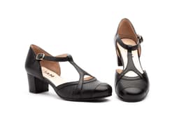 Zapatos Mujer Piel Negro Gavi's ref. GV-7417