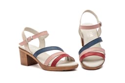 Sandalias Mujer Piel Multicolor Cutillas ref. CT-877