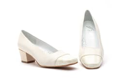 Zapatos Mujer Piel Beige Tacón JAM ref. 5584