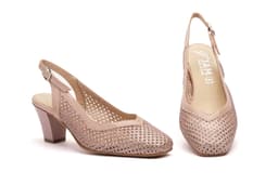 Zapatos Mujer Rejilla Salmón JAM ref. 5611