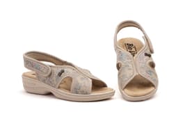 Zuecos Mujer Beige Velcro BioUp ref. TS-20504