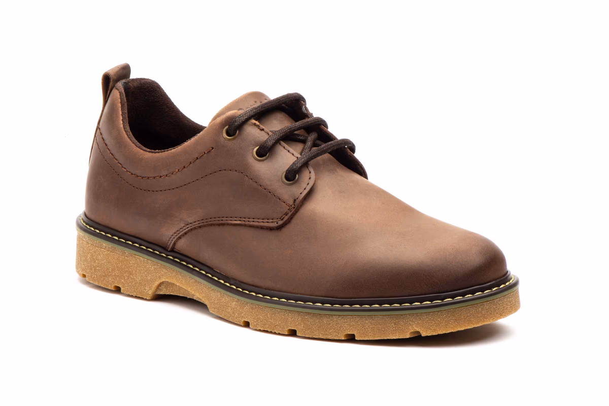 Zapatos Hombre Piel Marrón Cordones Route 83 ref. R83-3001