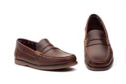 Náutocos Hombre Piel Pull Cuero Ibérico ref. 1060