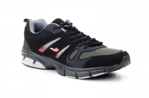 Deportivos xxl Hombre Negro Rojo Black Red  -  Ref. 86188 TG Negro Rojo