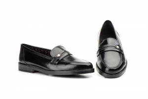 Zapatos Hombre Piel Negro   -  Ref. 013 Negro