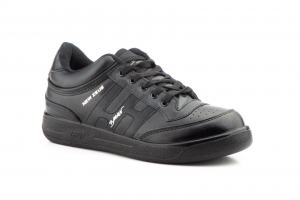 Deportivos Hombre Piel Negro Cordones  -  Ref. DL89290 Negro