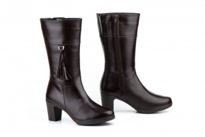 Botas Mujer Piel Napa Marrón  -  Ref. 90720 Marrón