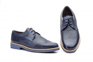 Zapatos Hombre Piel Marino  -  Ref. 3247 Marino