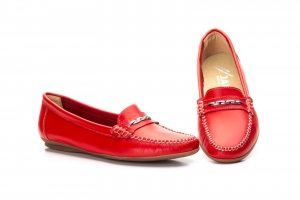 Kiowa Mujer Piel Rojo  -  Ref. 606-J Rojo