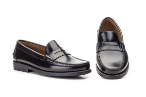 Castellanos Hombre Piel Florentic Negro Antifaz  -  Ref. CA-202