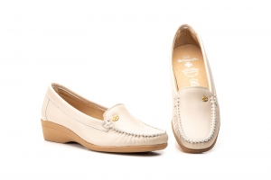 Kiowa Mujer Piel Beige Antonella  -  Ref. 3108 Beige