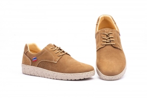 Zapatos Hombre Piel Cuero Cordones  -  Ref. 11561B Cuero