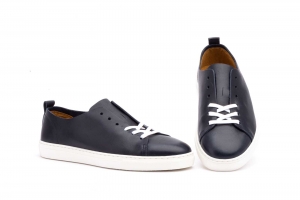 Zapatos Hombre Piel Napa Marino Keelan  -  Ref. KL-5030 Marino