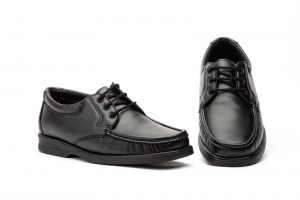Zapatos Hombre Piel Cordones  -  Ref. CL-4000 Negro
