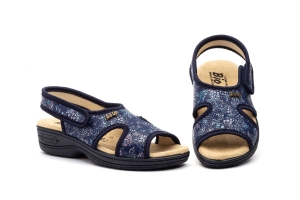 Sandalias Mujer Licra Azul BioUp  -  Ref. TS-20505V Azul