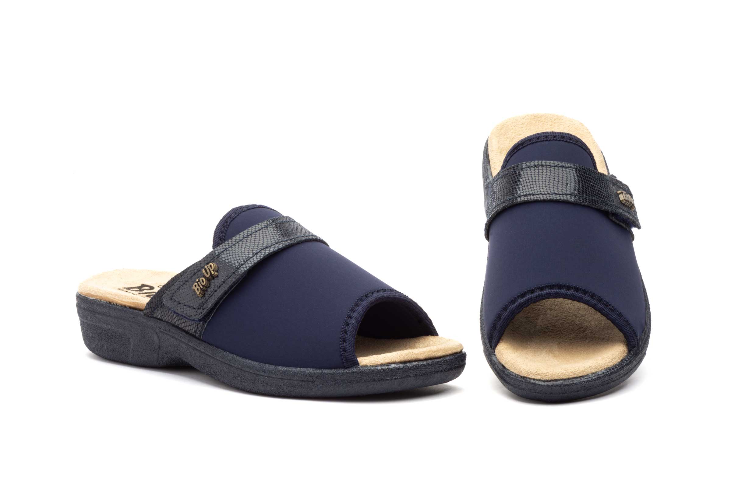 Sandalias Mujer Licra Azul BioUp  -  Ref. TS-1416 Azul