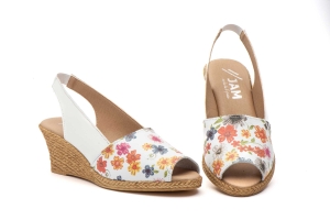 Sandalias Mujer Piel Estampado  -  Ref. 2555 Estampado