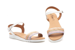 Sandalias Mujer Blanco   -  Ref. 7890 XXL Blanco