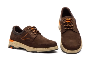 Zapatos Hombre Piel Marrón  -  Ref. R83-9429 Marrón