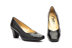 Zapatos Mujer Piel Negro  -  Ref. 6789 Negro