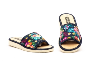Zapatillas Mujer Multi Flores  -  Ref. 1555 Multi Flores
