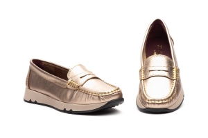 Kiowa Mujer PIel Metalizado Titan  -  Ref. PDA-20326 Metalizado Titan