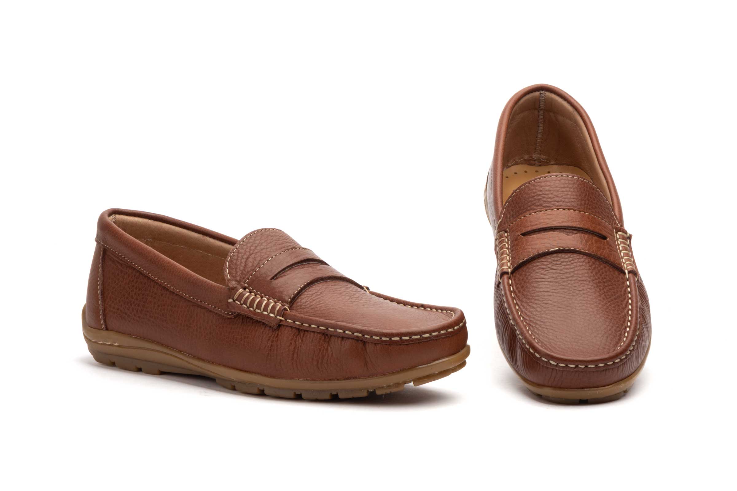 Zapatos Hombre Piel Marrón Kiowa   -  Ref. 1008 Marrón