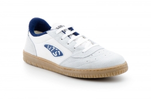 Deportivos Fútbol Sala Hombre Piel Blanco Suela Cosida  -  Ref. 256 Blanco