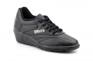 Deportivos Aeróbic Negro Cuña Cordones  -  Ref. 806 Negro